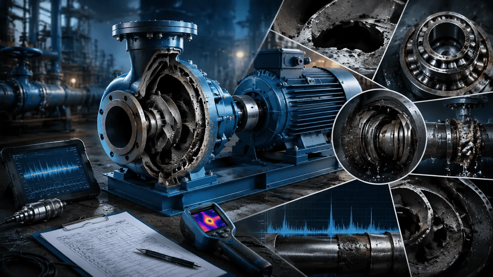 Pump Failure Analysis & Troubleshooting: A Comprehensive Diagnostic Manual for Industrial Maintenance Engineers-MIKSZ
